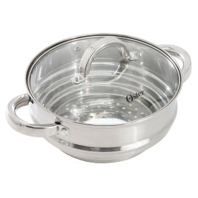 Oster Sangerfield 8 Inch Universal Stainless Steel Steamer with Lid