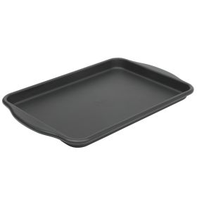 Oster Teston Platinum Collection 15x10 Inch Nonstick Carbon Steel Cookie Sheet in Matte Black