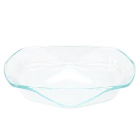 Soho Lounge Carnegie Hill 14 inch x 12 Inch x 2.8 Inch Tempered Glass Baking Pan with Built-in Handles