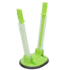 1pc Food Storage Bag Holder; Adjustable Food Prep Bag Holder; Non-Slip Base For Plastic Freezer Bags; Pour Leftovers; Snacks And Meal Prep Ingred