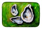 All Shucked Oysters Dish Drying Mat Absorbent Dish Drying Mat Pad for Kitchen Counter Dish Drainer Mat for Countertop, 14 x 21", Multicolor