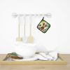Irish Terrier Luau Pair of Pot Holders Kitchen Heat Resistant Pot Holders Sets Oven Hot Pads for Cooking Baking BBQ, 7 1/2 x 7 1/2