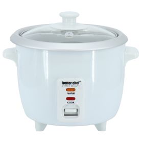 Better Chef 3 Cup Automatic Rice Cooker in White