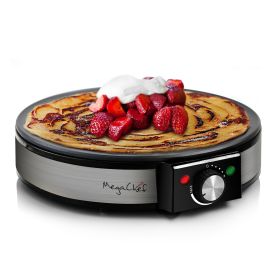 MegaChef Nonstick Crepe and Pancake Maker Breakfast Griddle