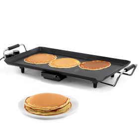 MegaChef 21 Inch Electric Grill with Drip Tray and Non-Stick Coating
