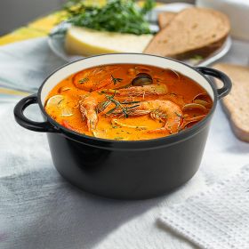 Large capacity of our Dutch oven (Option: BK-1PC-24cm)