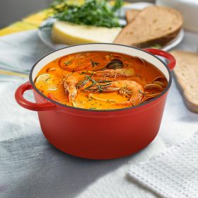 Large capacity of our Dutch oven (Option: RE-1PC-24cm)